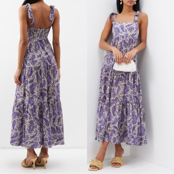 Zimmermann Dresses & Skirts - Zimmermann Devi Tie Shoulder Dress
